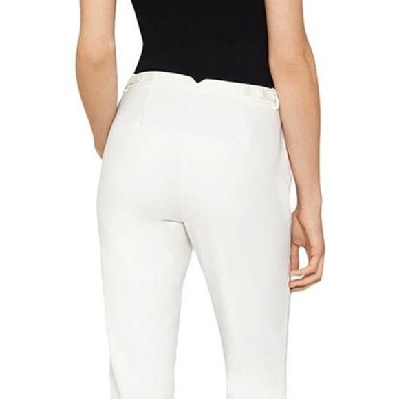 NWT [BCBGMaxAzria] Kurra Off White Straight Dress Pants - Women's Sz XS - Picture 4 of 12